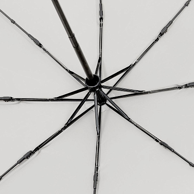 Зонт складной Cloudex, светло-серый