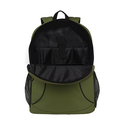 Рюкзак TORBER ROCKIT с отделением для ноутбука 15,6", зеленый, полиэстер 600D, 46 х 30 x 13 см