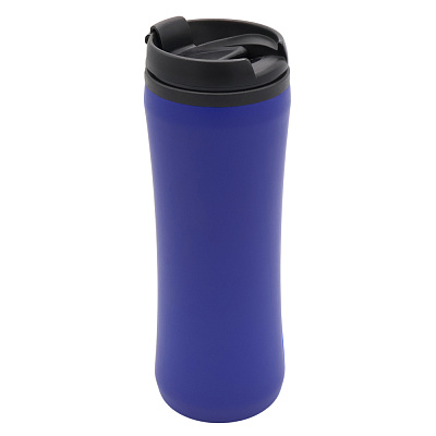 Термокружка Miora софт-тач  (Синий)