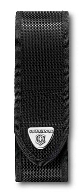 Чехол на ремень VICTORINOX для ножей RangerGrip 130 мм, на липучке, нейлоновый, 35x40x140 мм, чёрный (Черный)