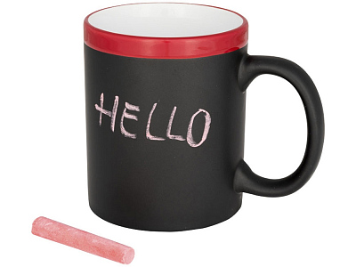 Кружка с покрытием для рисования мелом