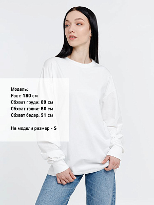 Футболка оверсайз унисекс Сity Sapiens, молочно-белая