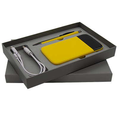 Коробка для набора Bplanner power с цветным ложементом (серый)