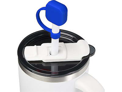 Силиконовая крышка для трубочки Сип (Королевский синий)