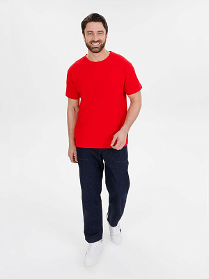 Футболка унисекс T-Bolka 180, красная