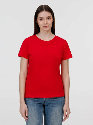 Футболка женская E150, красная