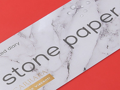 Ежедневник с каменной бумагой недатированный А5 Carrara