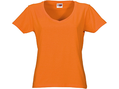 Футболка Heavy Super Club женская с V-образным вырезом