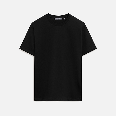 Футболка унисекс KRIS, 100% хлопок, 150 гр., черная, размер XXXL