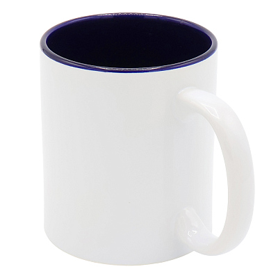 Кружка керамическая Честер, сублимация, синий