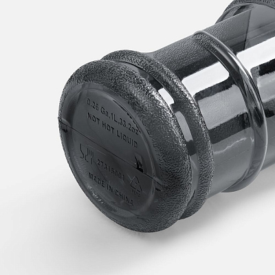 Спортивная бутылка Practice, черная