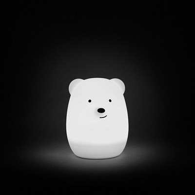Силиконовый ночник Rombica LED Bear