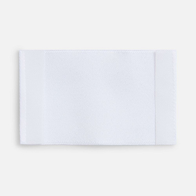 Лейбл тканевый Epsilon, M, белый