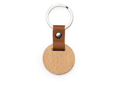 Брелок MARBEL из натурального дерева