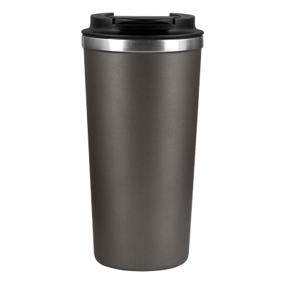Термокружка вакуумная Палермо (Palermo), серая, гладкая поверхность (Серый)