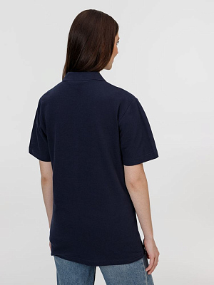 Рубашка поло унисекс Pulse, кобальт (темно-синяя)