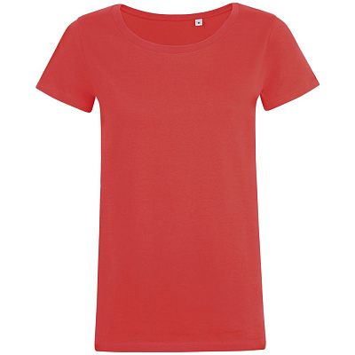 Футболка женская Mia, белая (Красный)