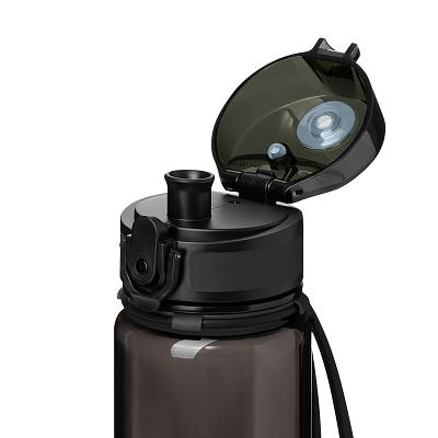 Бутылка для воды Комо, черная