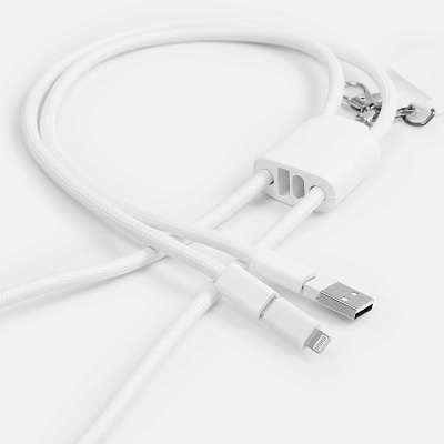 Кабель-ланьярд energyFlex Pro  (Белый)