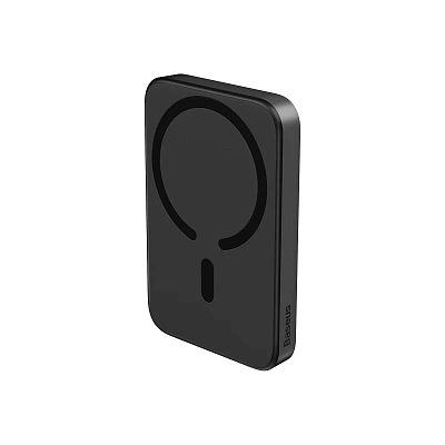 Беспроводной магнитный ПЗУ Baseus Magnetic Mini Air 10000mAh 20W, черный (Чёрный)