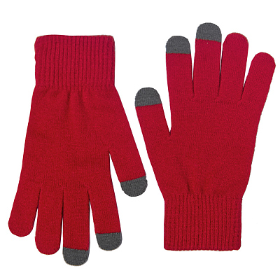 Набор подарочный GET WARM-2: перчатки, шапка, термос