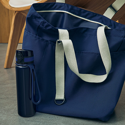 Бутылка для воды Комо (Como), синяя