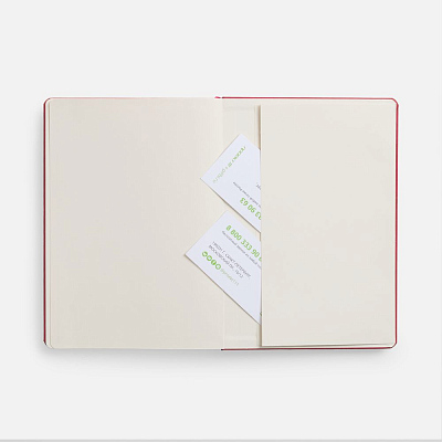 Ежедневник Urban Hard, недатированный, красный