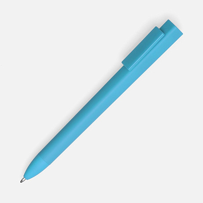 Ручка шариковая Swiper SQ Soft Touch, голубая (Голубой)