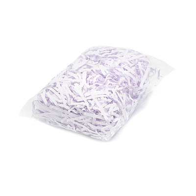 Наполнитель - стружка бумажная 2 мм белый 100 г. (Белый)