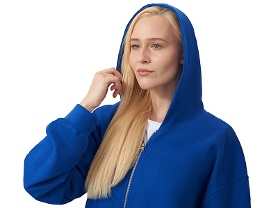 Толстовка оверсайз с капюшоном на молнии Monaco