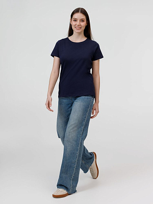 Футболка женская E150, серый меланж