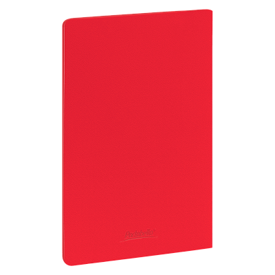 Блокнот Corsa slim, красный