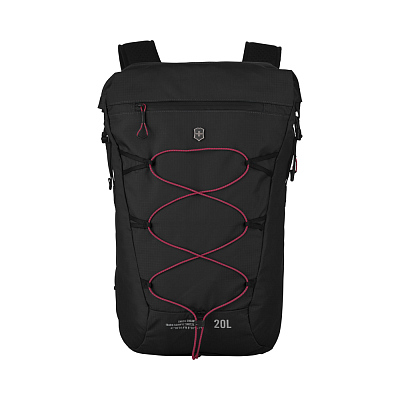 Рюкзак VICTORINOX Altmont Active L.W. Rolltop Backpack, чёрный, 100% нейлон, 30x19x46 см, 20 л