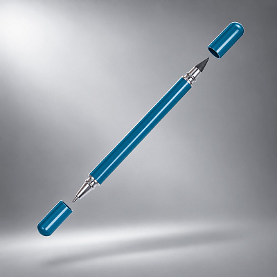 Металлическая ручка и вечный карандаш Van Gogh (Морская волна)