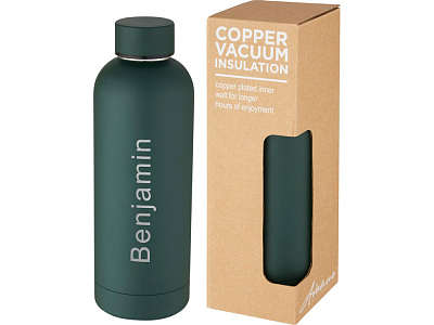 Медная бутылка Spring с вакуумной изоляцией