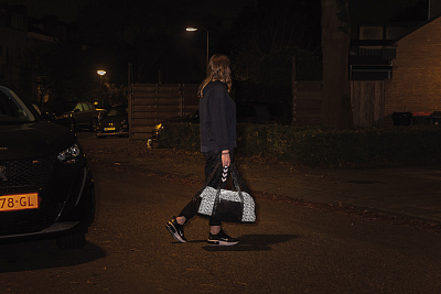 Светоотражающая спортивная сумка из RPET AWARE™