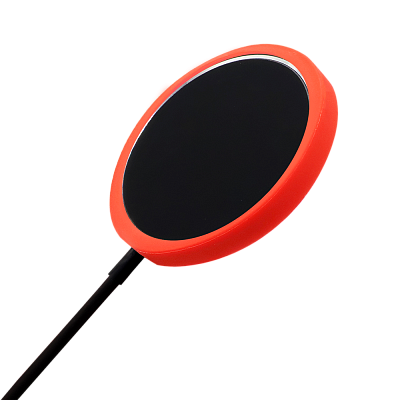 Беспроводное магнитное зарядное устройство Fomax 15W To Go, черный/красный