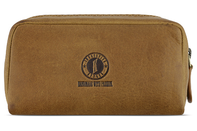 Ключница KLONDIKE RUSH «Harvey», натуральная кожа в коньячном цвете, 11 х 5,5 х 3,5 см