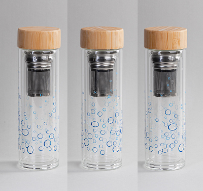 Заварочный термос "Hot point" 410 мл, натуральный