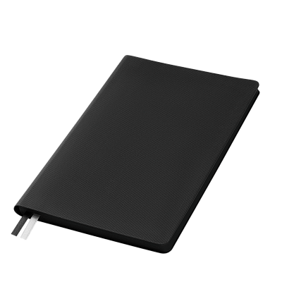 Ежедневник Rain недатированный, черный (без упаковки, без стикера)