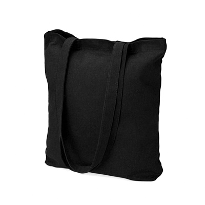 Сумка хозяйственная  Bagsy Super 220 г/м2, черная (Чёрный)