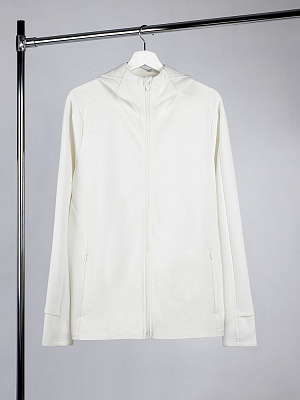 Куртка с капюшоном унисекс Begi, молочно-белая (Белый)