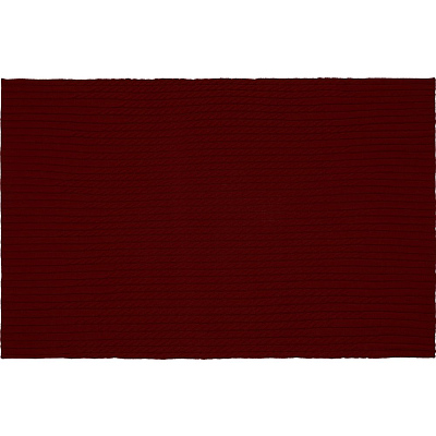 Плед Tressa, темно-красный