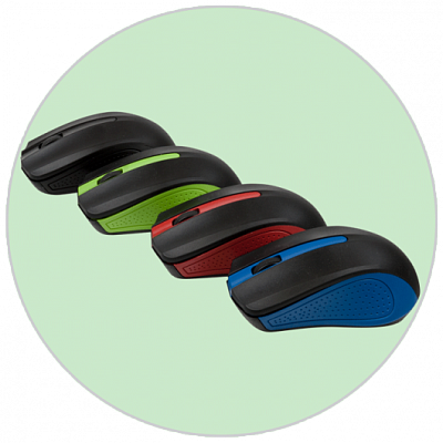 Мышь беспроводная RITMIX RMW-555, черный