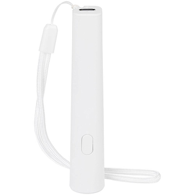 Фонарик аккумуляторный Falkirk, белый