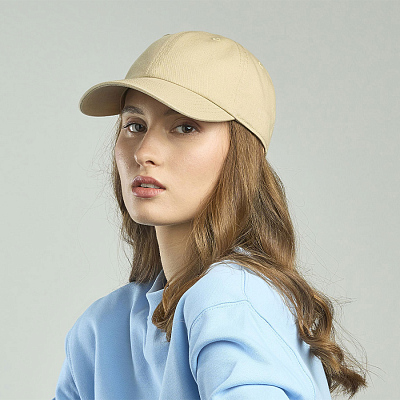 Бейсболка DAD HAT-S, 6 клиньев, металлическая застежка