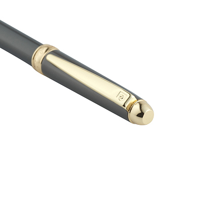 Ручка шариковая Pierre Cardin ECON, цвет - серый. Упаковка Е-2