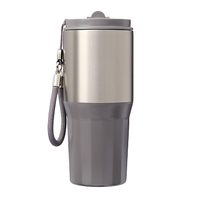 Термокружка вакуумная Avenue, серая