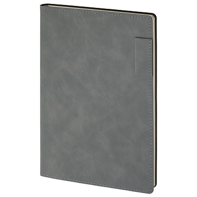 Ежедневник Lable Touch, недатированный, темно-серый