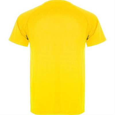 Спортивная футболка MONTECARLO мужская, ЖЕЛТЫЙ 2XL